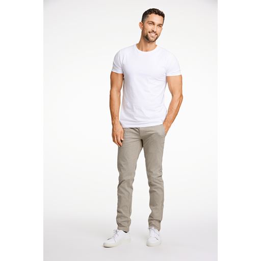 Lindbergh Structure Superflex Chinos, Sand, W36/L34
