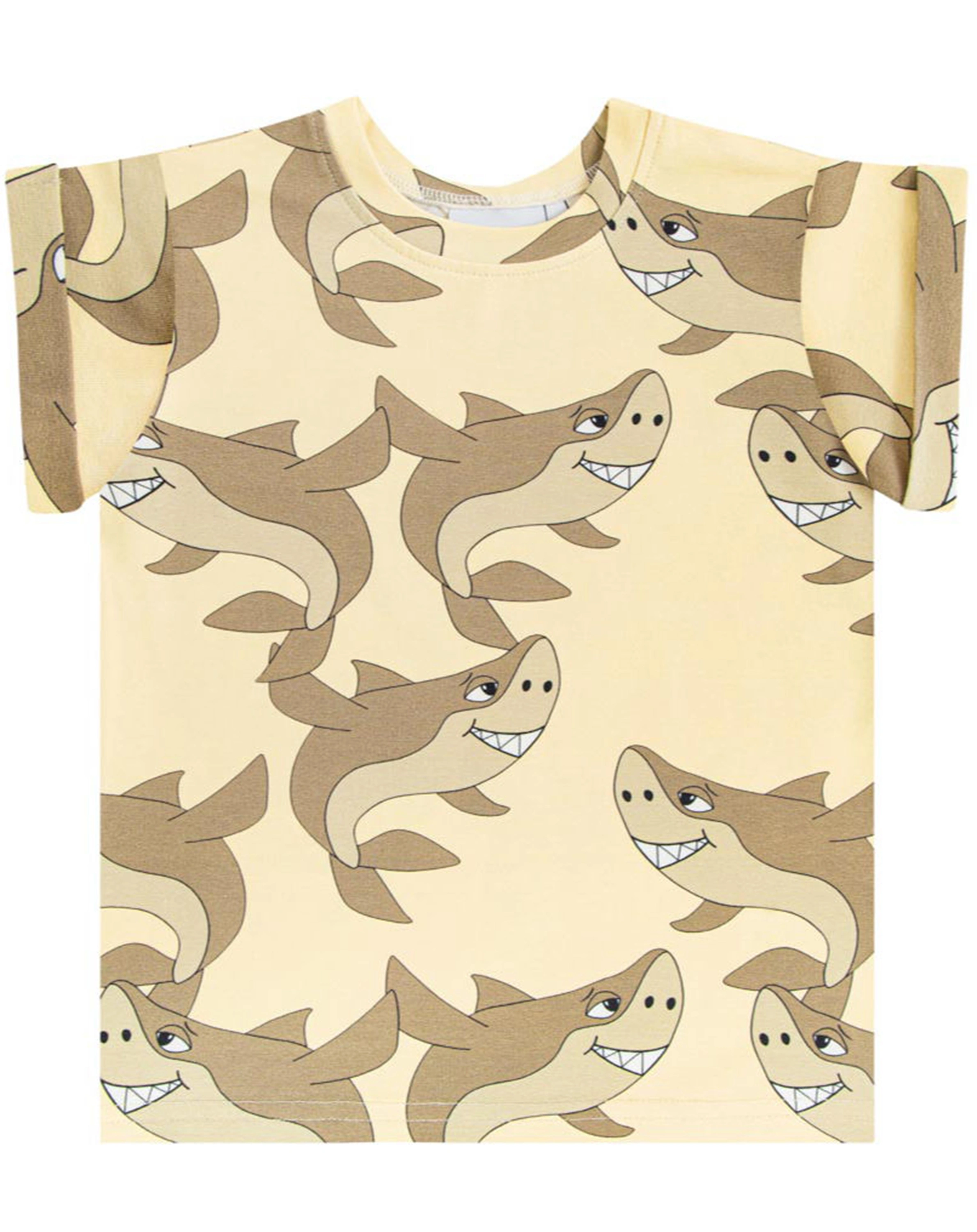 T-Shirt SHARK in yellow