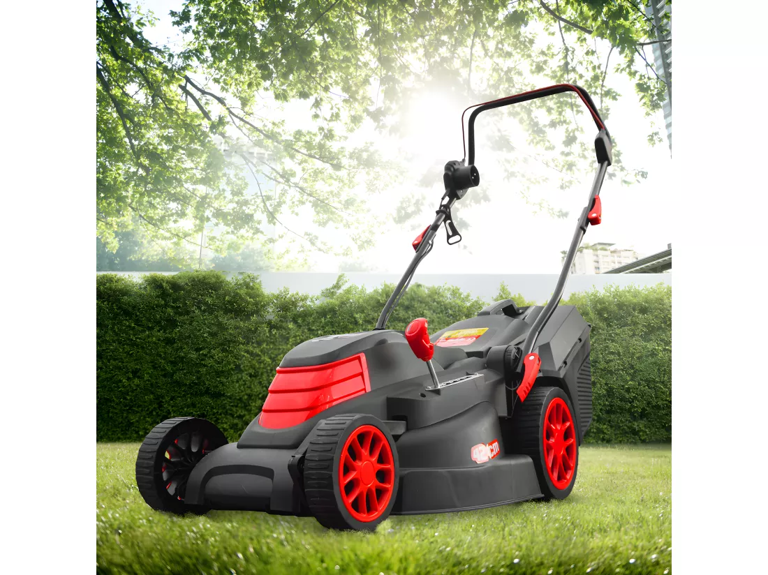 Tondeuse à gazon électrique 1800W - 42CM - Elem Garden