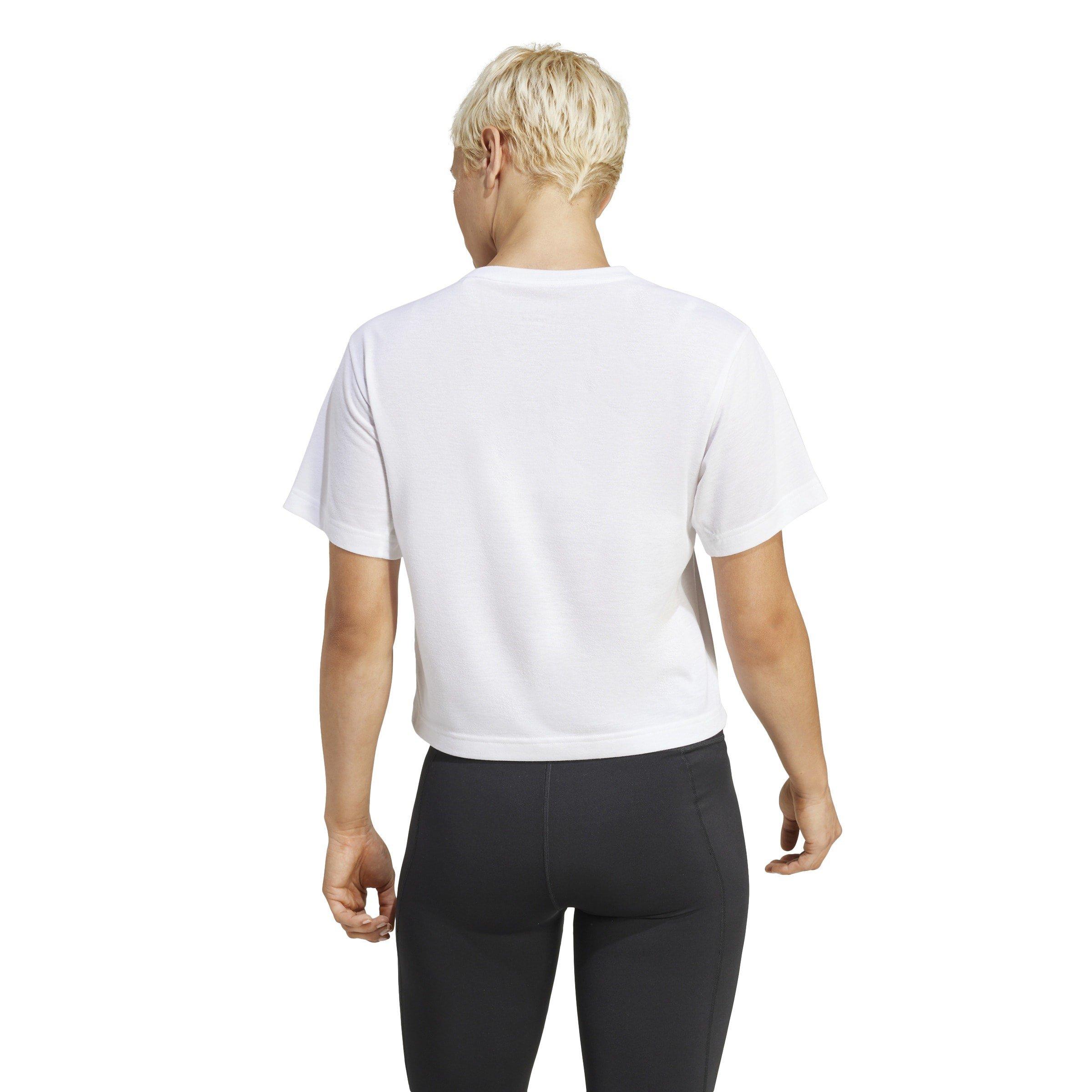 adidas Train Essentials Big Logo Performance Training T Shirt Womens