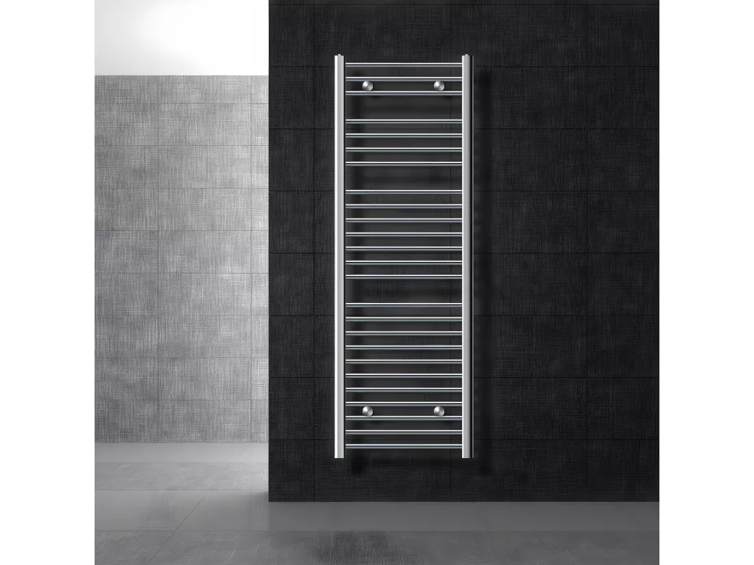Radiateur de salle de bain Sahara Raccord latéral sèche-serviettes Chrome 50x150cm