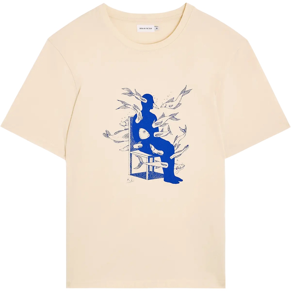 Bask In The Sun Meditation Tee Natural