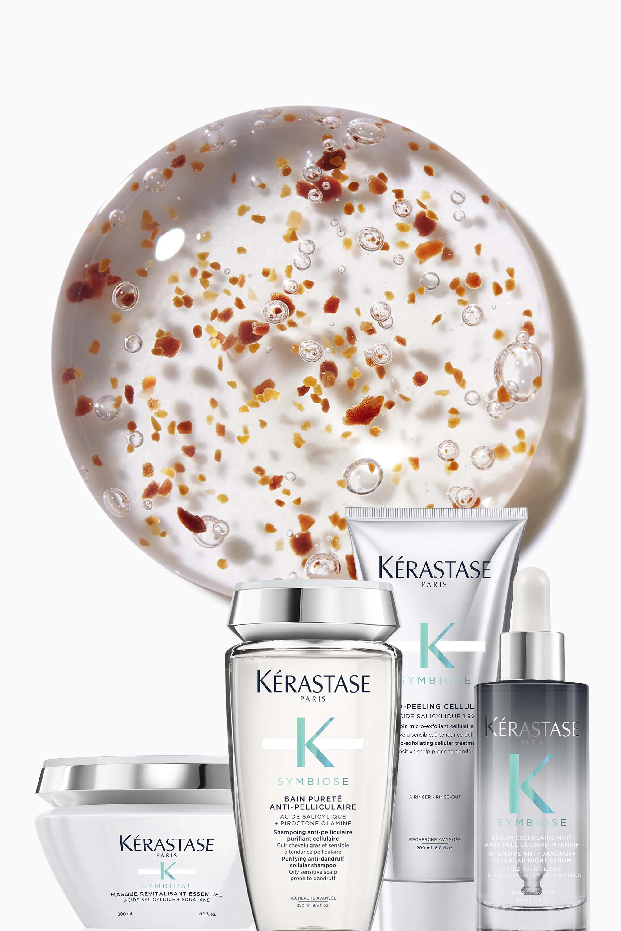 Kérastase Micro-peeling cellulaire anti-pelliculaire Symbiose-200 ml