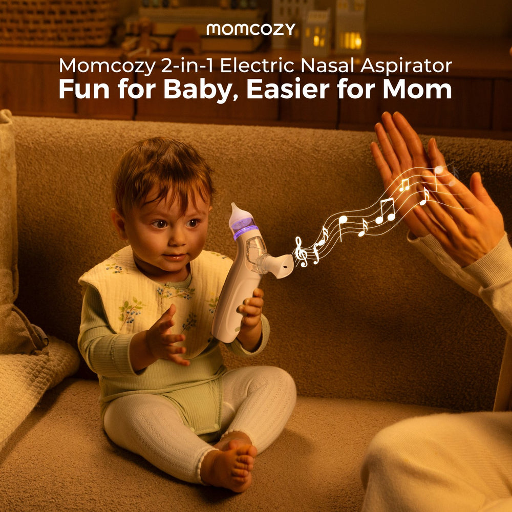 Køb Momcozy BreezyClear™ 2-i-1 Spray & Suction Electric Nasal