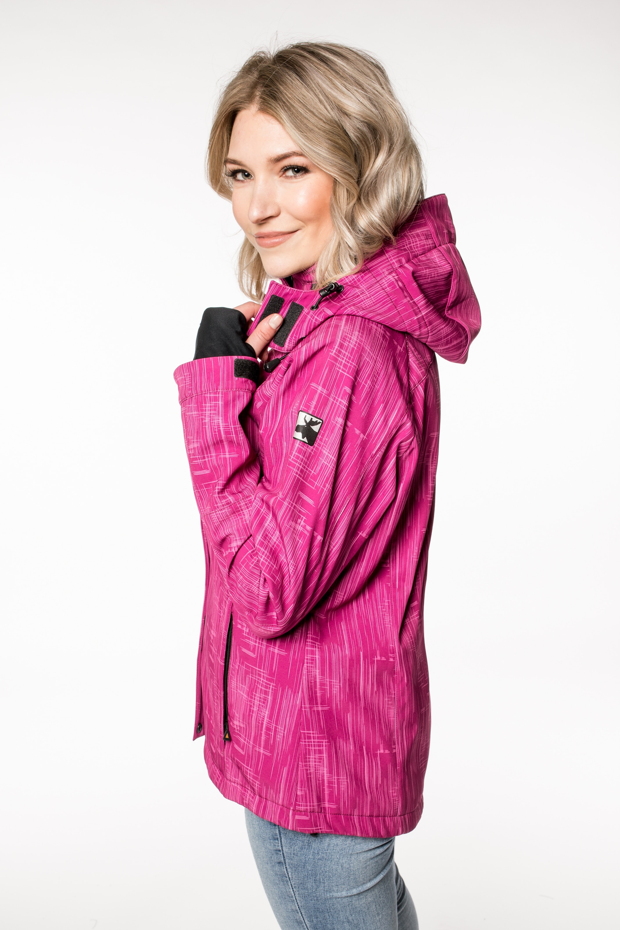 DEPROC Active Softshelljacke »CHICOPEE WOMEN« auch in Grossen Grössen erhältlich