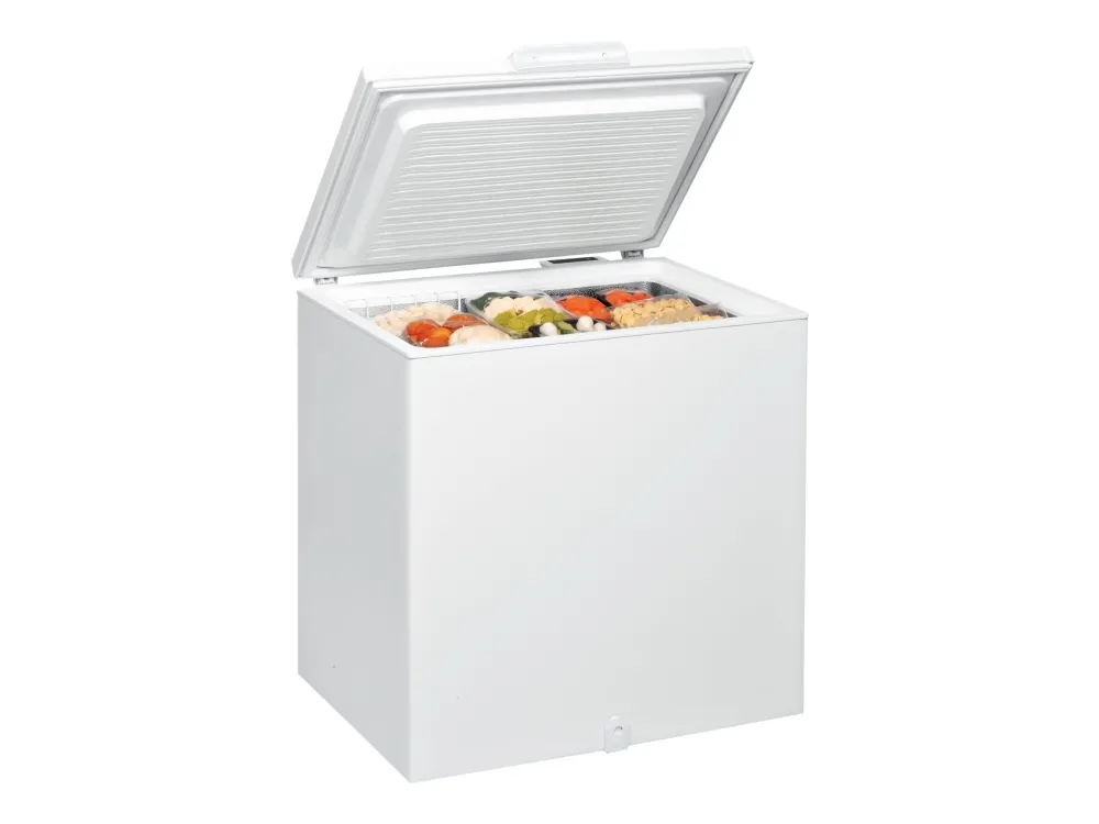 Whirlpool WHS2121 - Kummefryser - bredde: 80.6 cm - dybde: 64.2 cm - højde: 86.5 cm - 204 liter - Klasse F - hvid