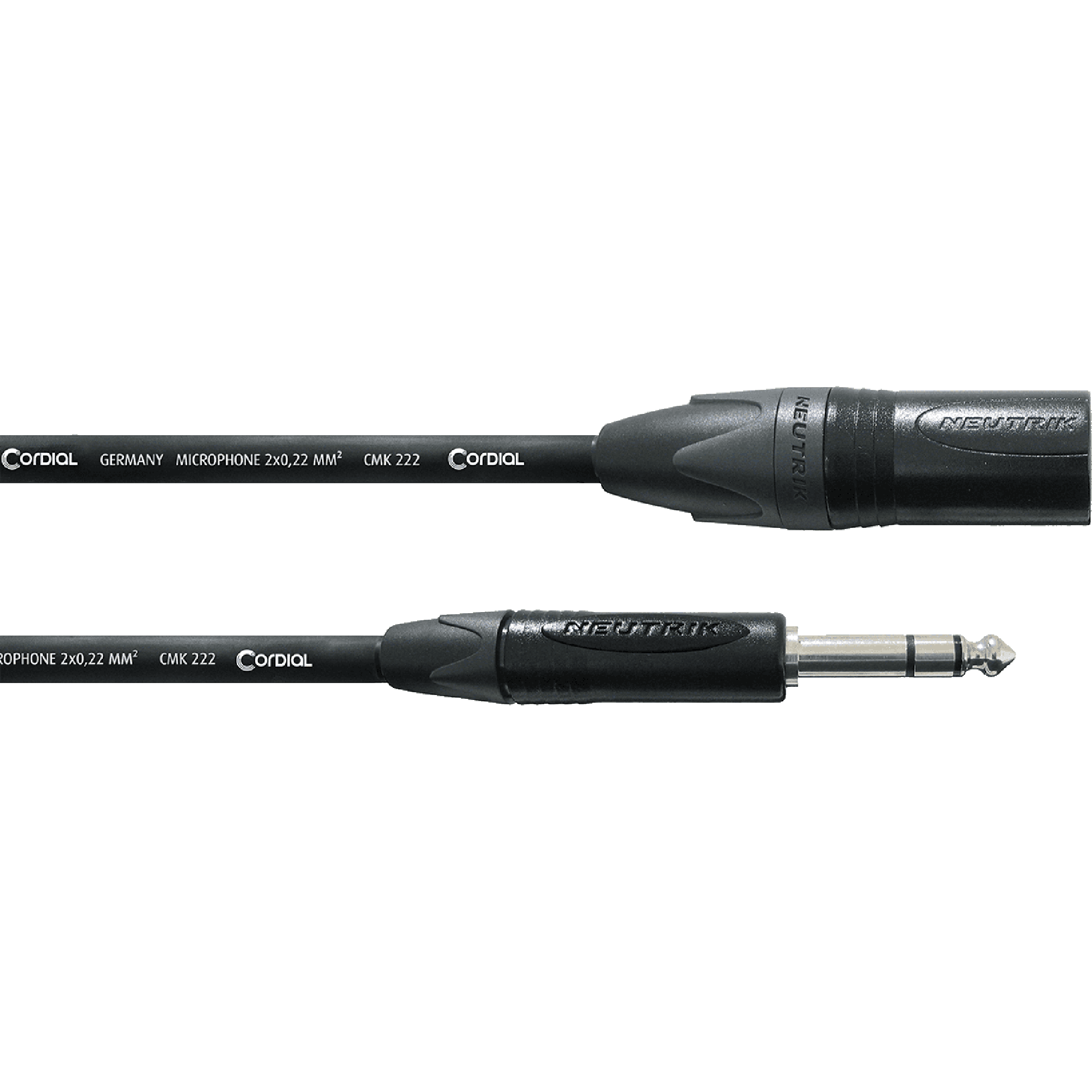 Cordial CPM5MV Peak XLR (male) / Jack (6.3 mm) stereo 5 meter