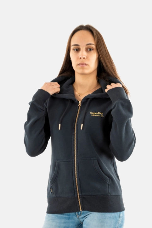 Sweat superdry essential logo zrn richest navy