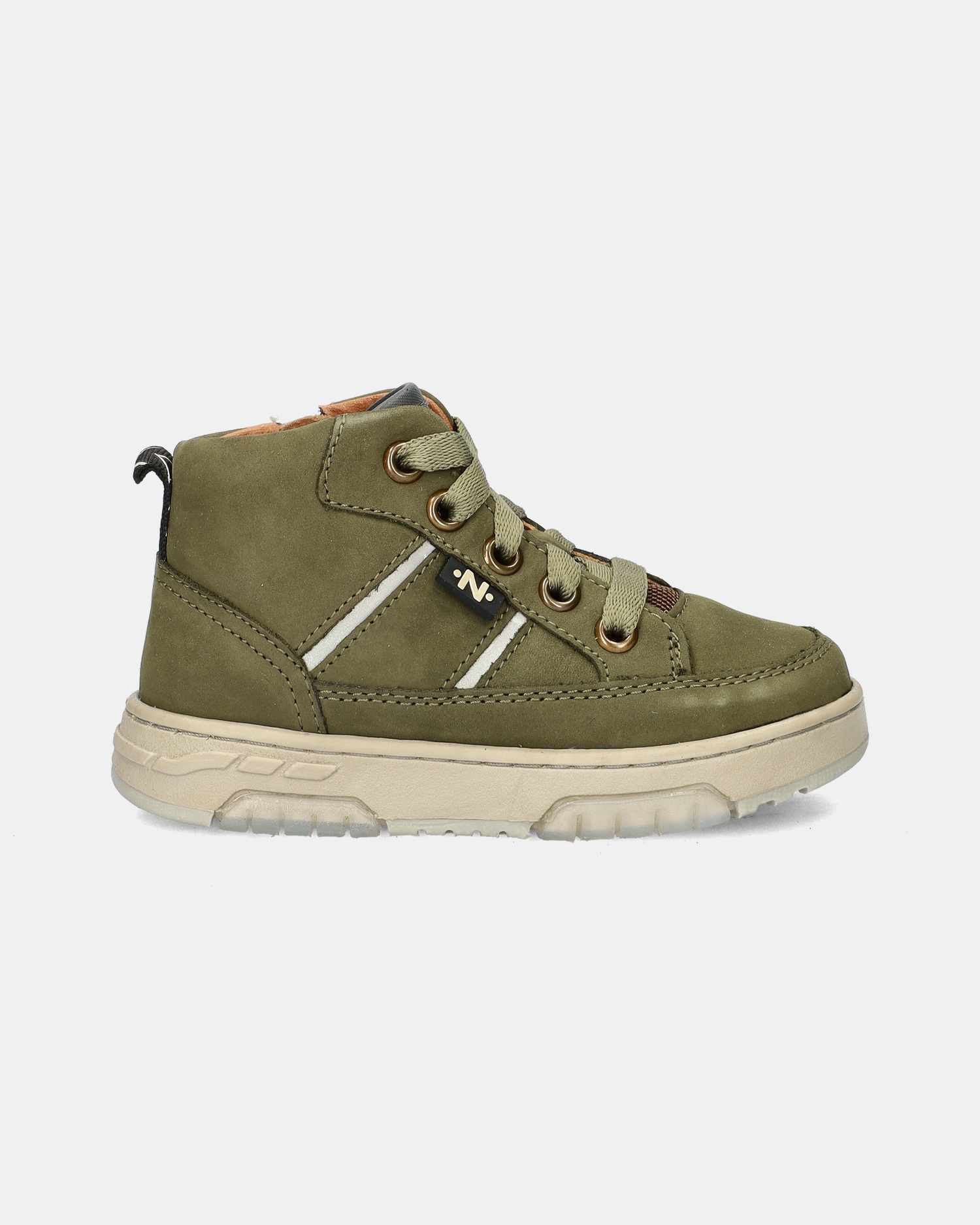 Nelson Kids Hoge sneakers  - groen