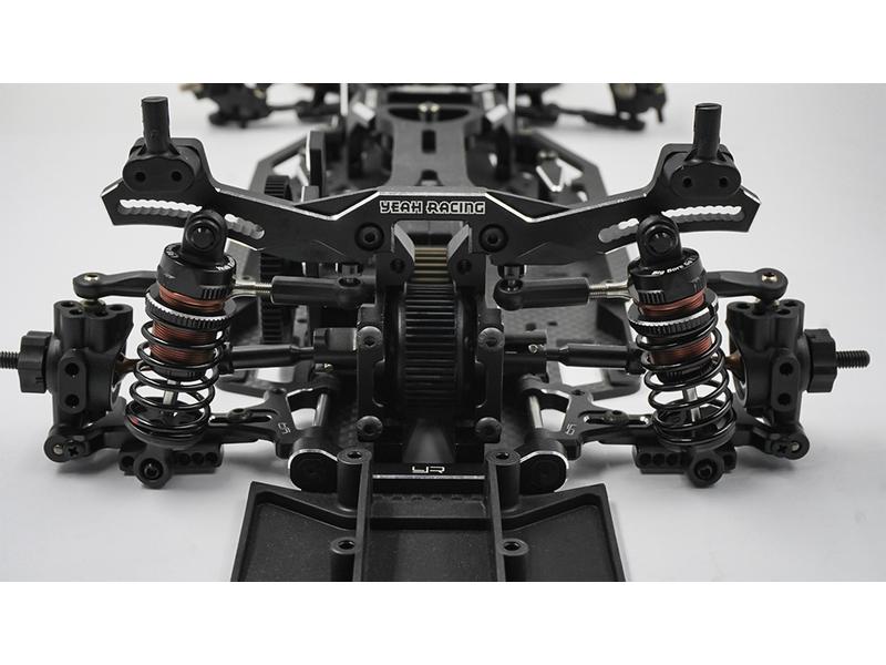 Yeah Racing Stossdämpfer Big Bore Set Tourenwagen 50 mm 50 mm Öldruckstossdämpfer für On-Road Modelle im Massstab 1:10