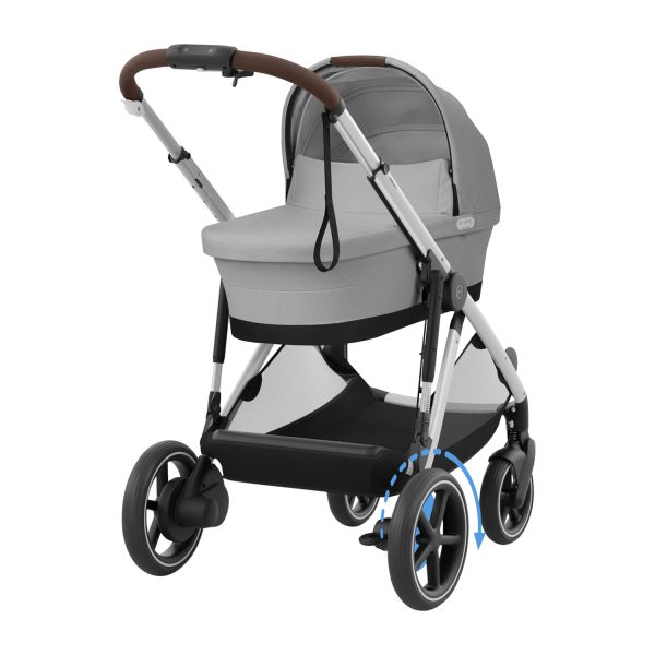 Cybex E-Gazelle S Kinderwagen 2-in-1 - Taupe - Almond Beige / Beige