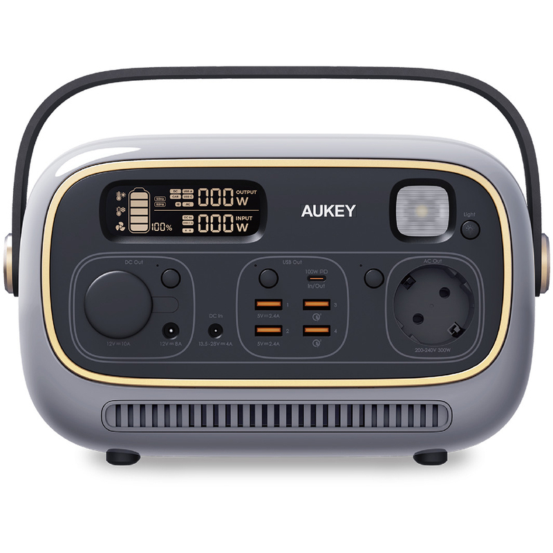 Aukey Power Station PowerStudio 300, grau
