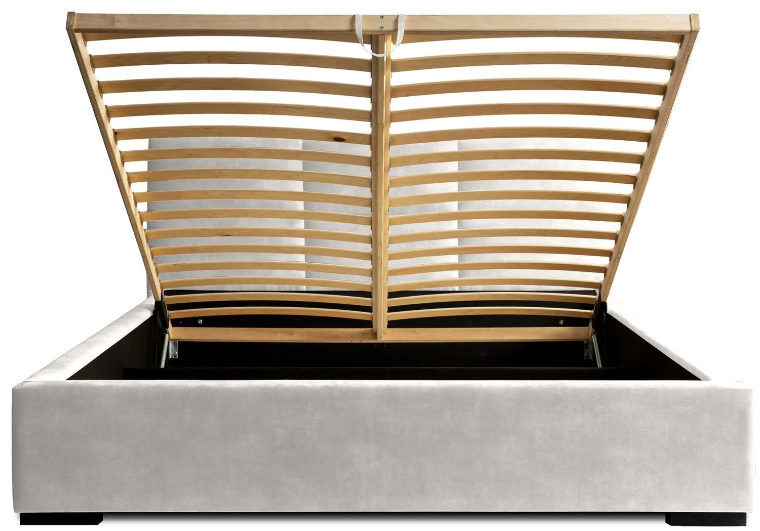 Trae Mobler Porto 140 x 200 cm Gestoffeerd Bed Pearl