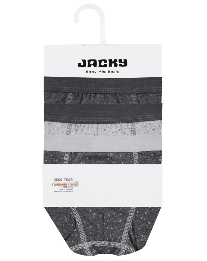Boxershorts AMAZING SPACE 3er-Pack in grau/anthrazit