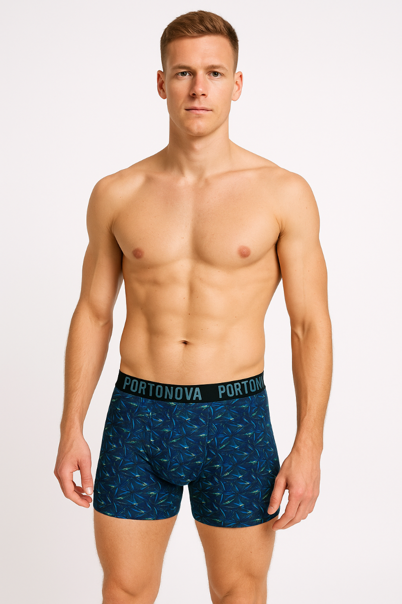 2-pack boxershort uni print