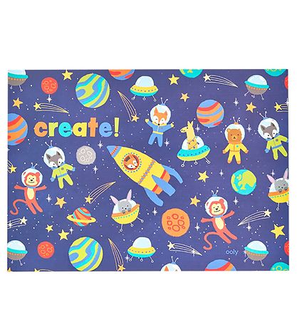 Ooly Sketchbook - Space Critters - 2er-Pack