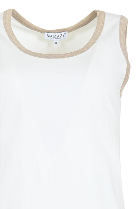 Maicazz ecru dames top