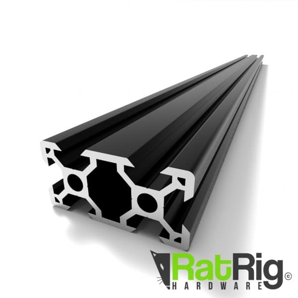 V-SLOT 2040 - Black Anodized 1000mm