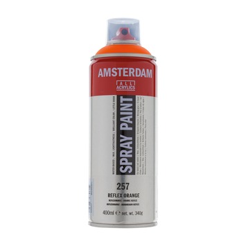 Amsterdam verf acrylverfspray reflexoranje 400ml