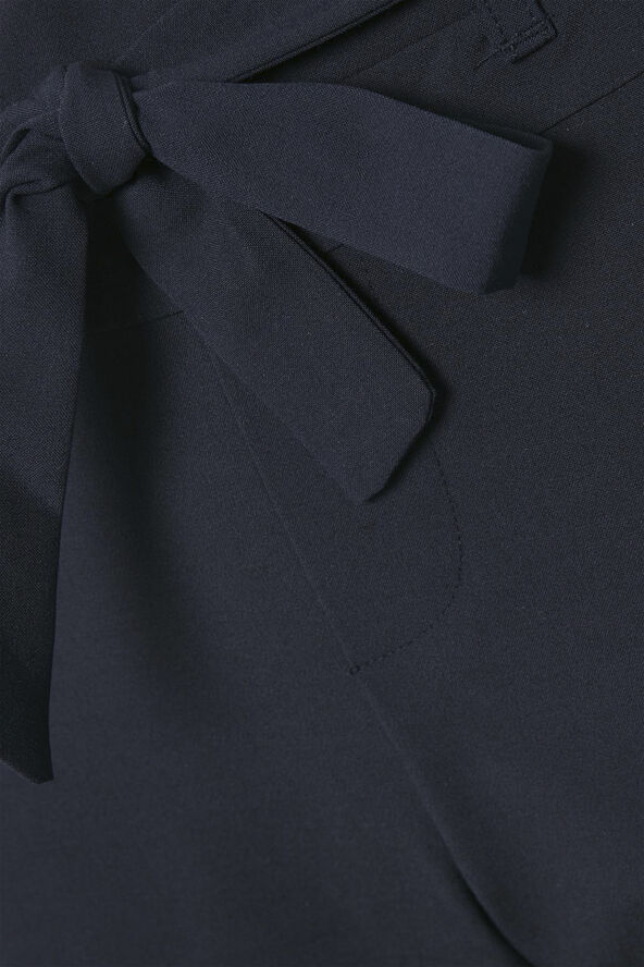 Kaffe Jillian belt pants Midnight marine