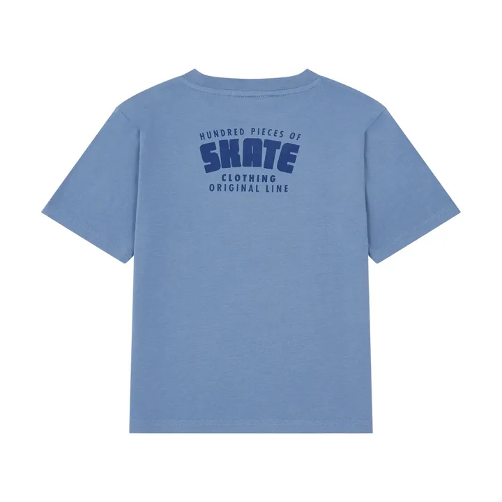 Hundred Pieces T-Shirt en Coton Bio | Bleu jean
