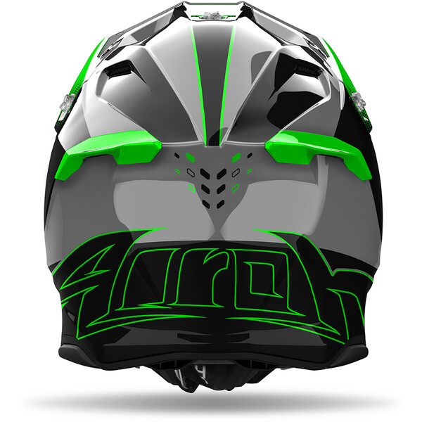 Airoh - Casque Twist 3 Shard Noir / Vert / Brillant