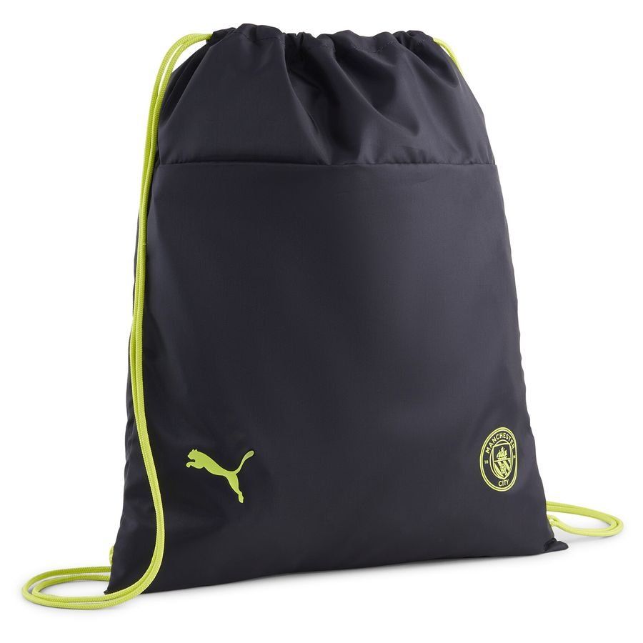 Manchester City Sac de Sport - Bleu Marine/Jaune fluo