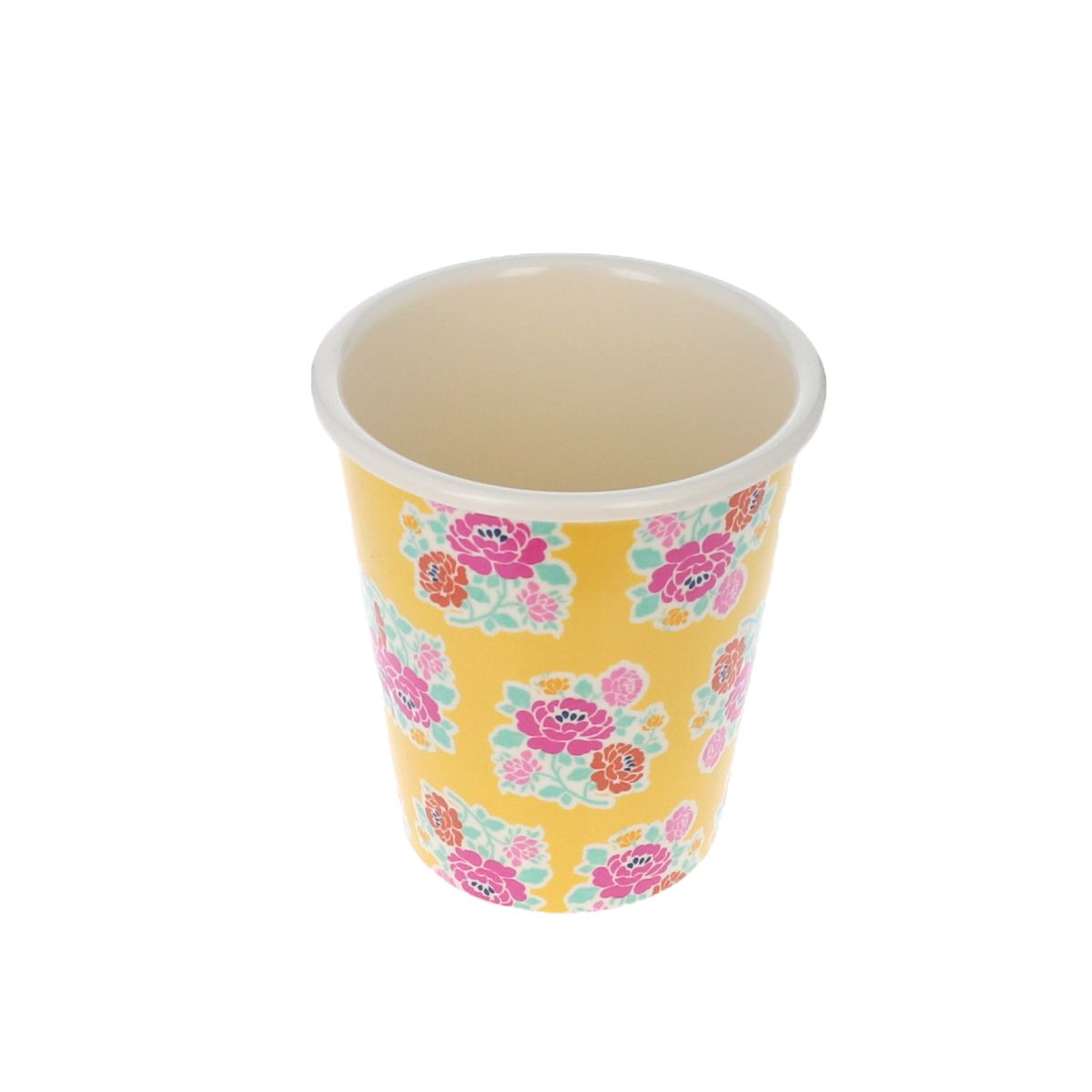 Verre en mélamine à fleurs jaunes Datcha Jolie saison