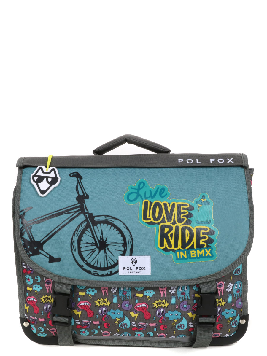 Cartable RÀversible Pol Fox Rider 38 cm