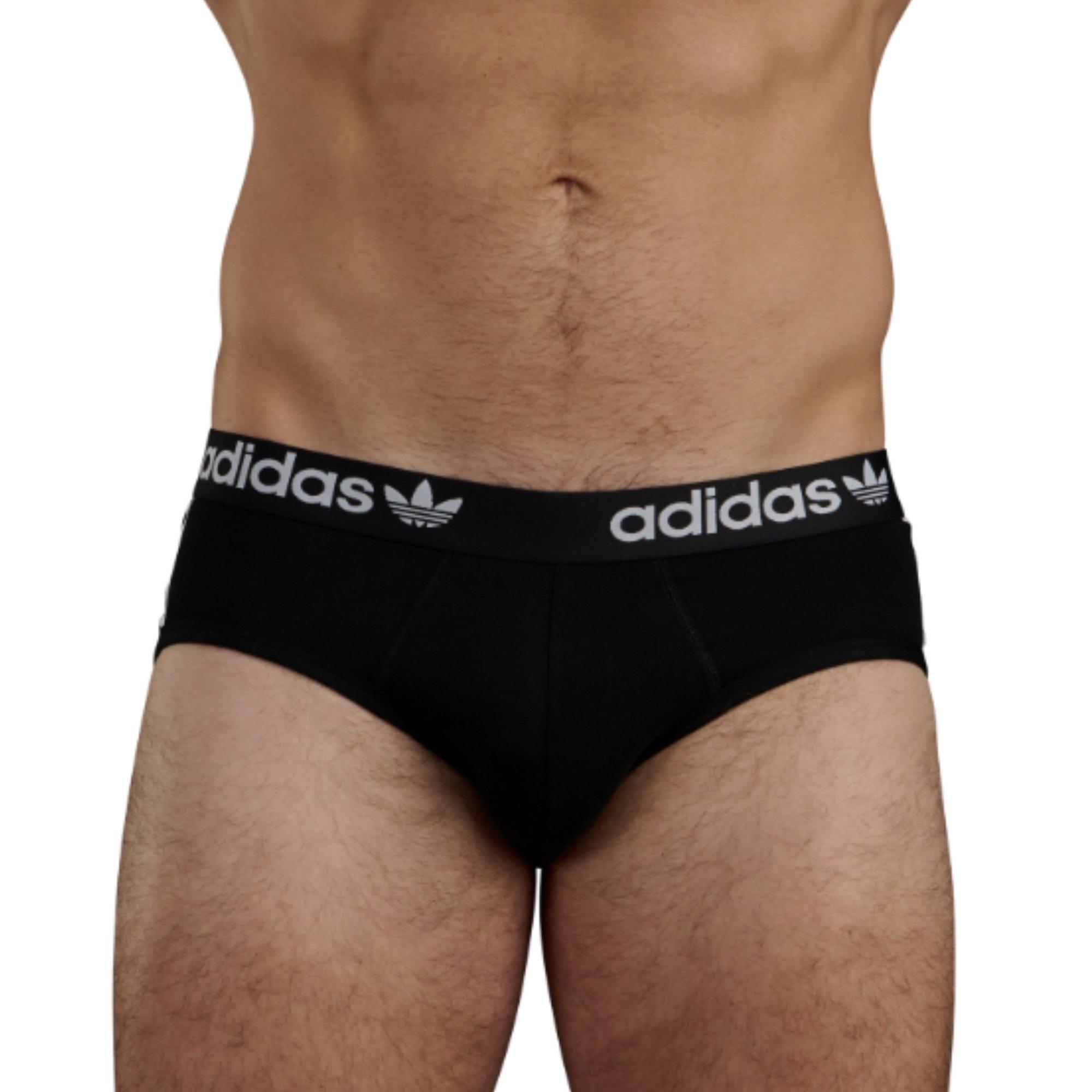 adidas Originals 3 Pack Comfort Flex Cotton 3 Stripes Brief