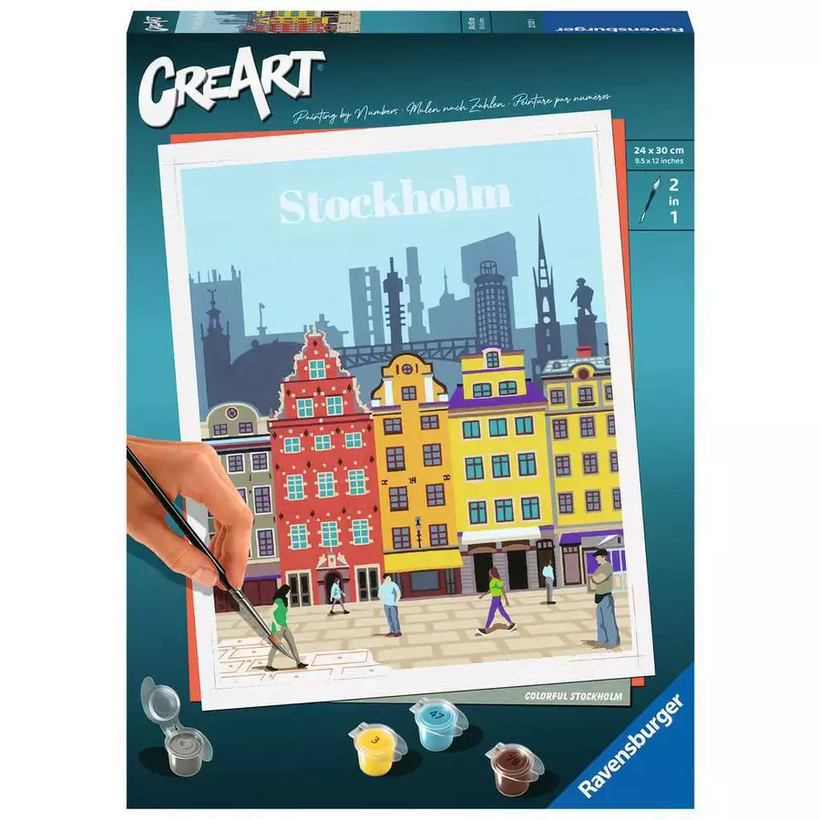 Ravensburger Colorful Stockholm bunt