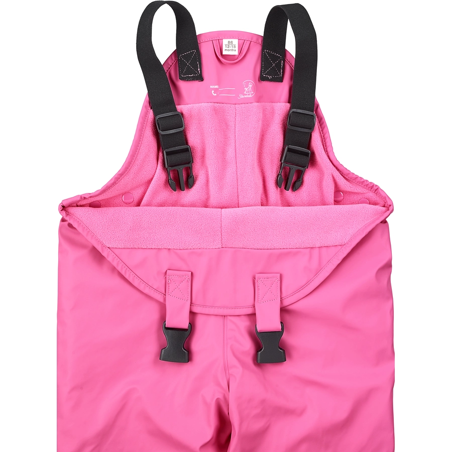 Sterntaler Regenträgerhose gefüttert hortensie