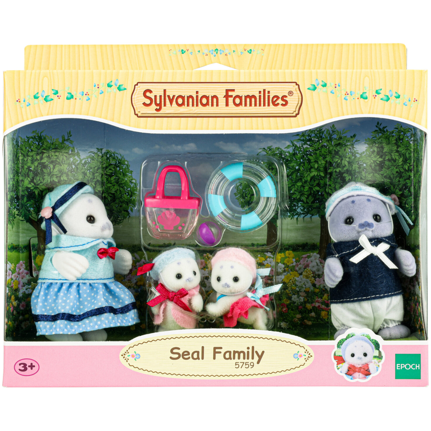 Sylvanian Families Robben Familie
