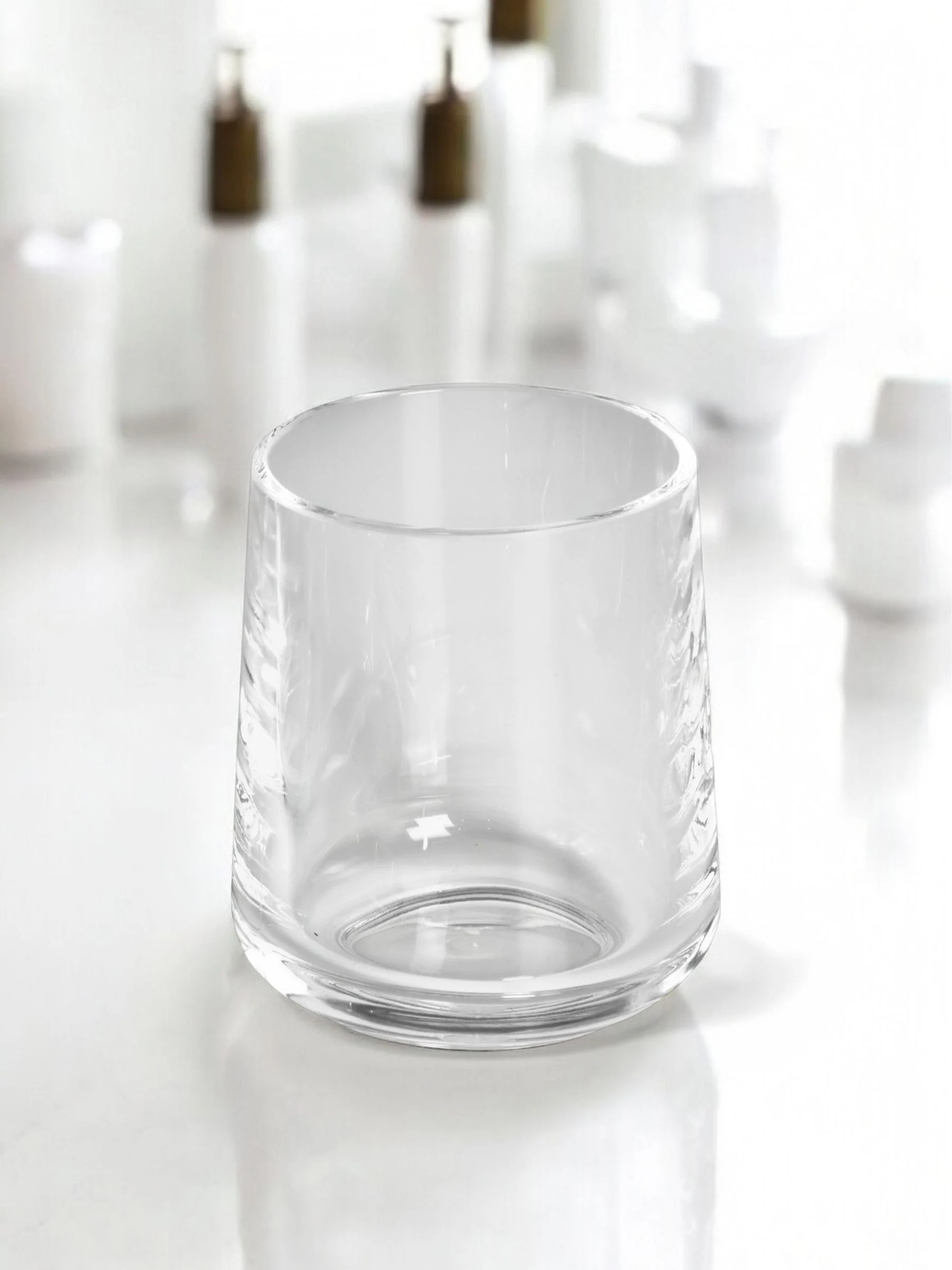 Showerdrape 3 Piece Clarion Clear Acrylic Bathroom Set