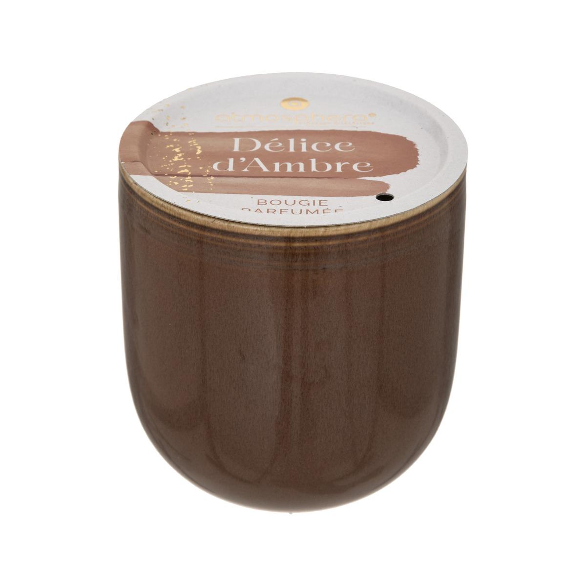 BOUGIE PARFUMEE CERAMIQUE PAOLA AMBRE 195G