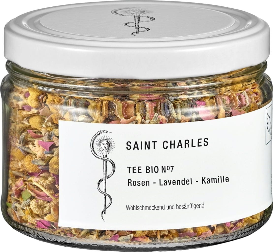 SAINT CHARLES  N°7 - Bio-Rosen-Lavendel-Kamille Tee, 50 g