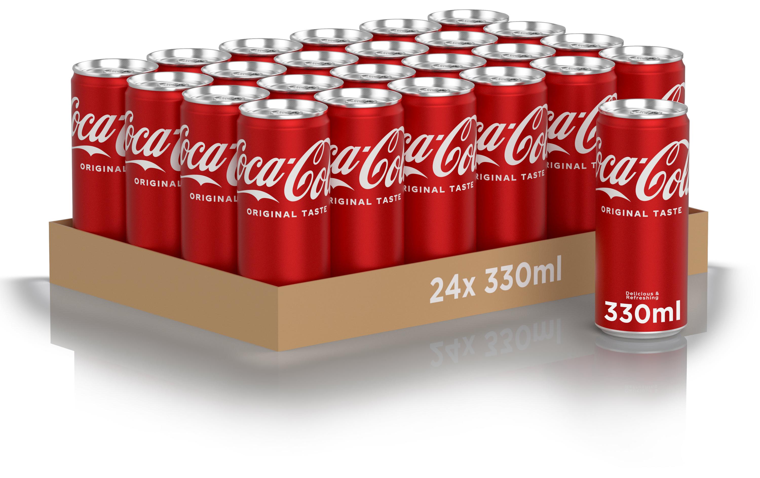 Soft-Drinks Original Taste 24 x 0.33 lPrickelndes Erfrischungsgetränk mit Koffein