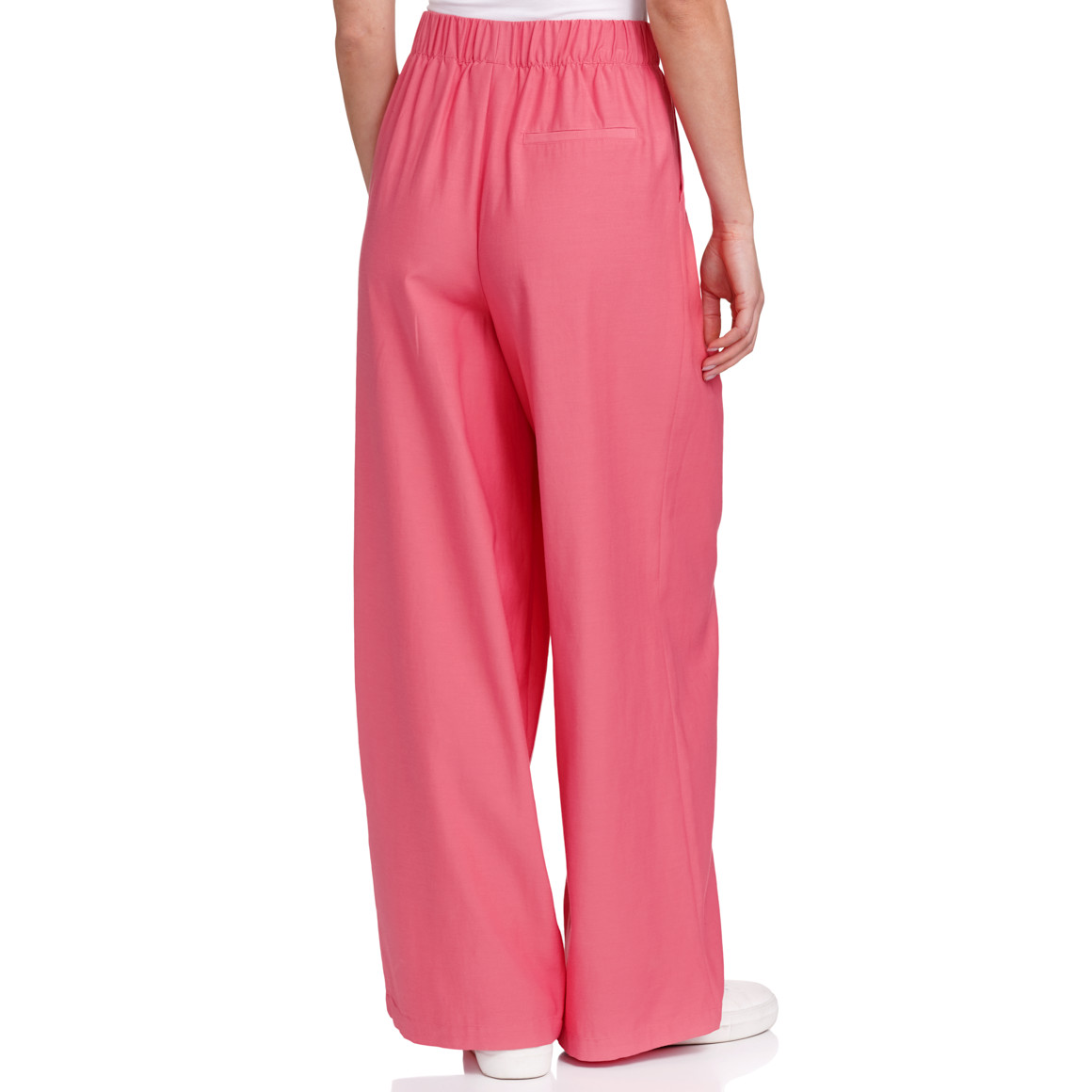 Jonas Nielsen Damen Hose mit weiten Beinen pink