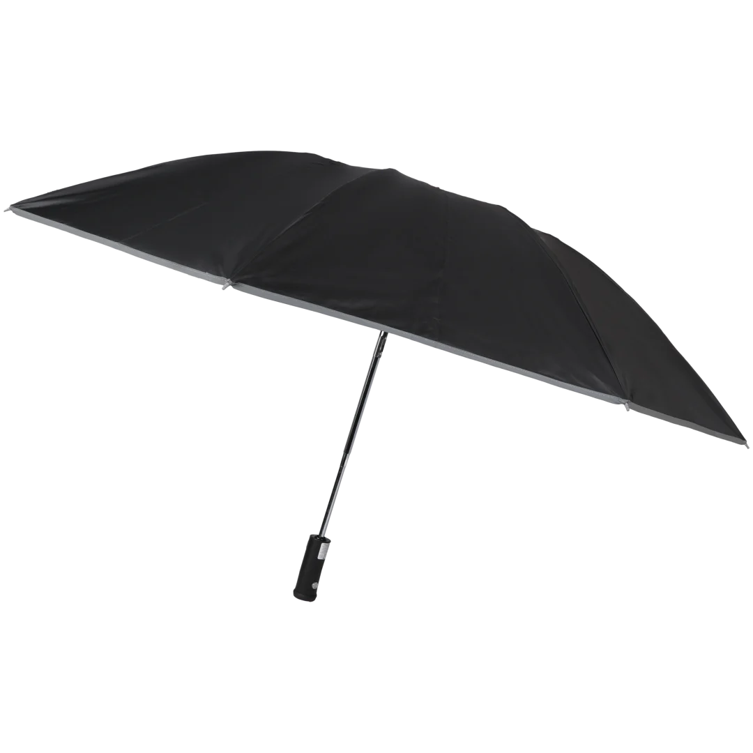 Parapluie pliable avec lampe de poche