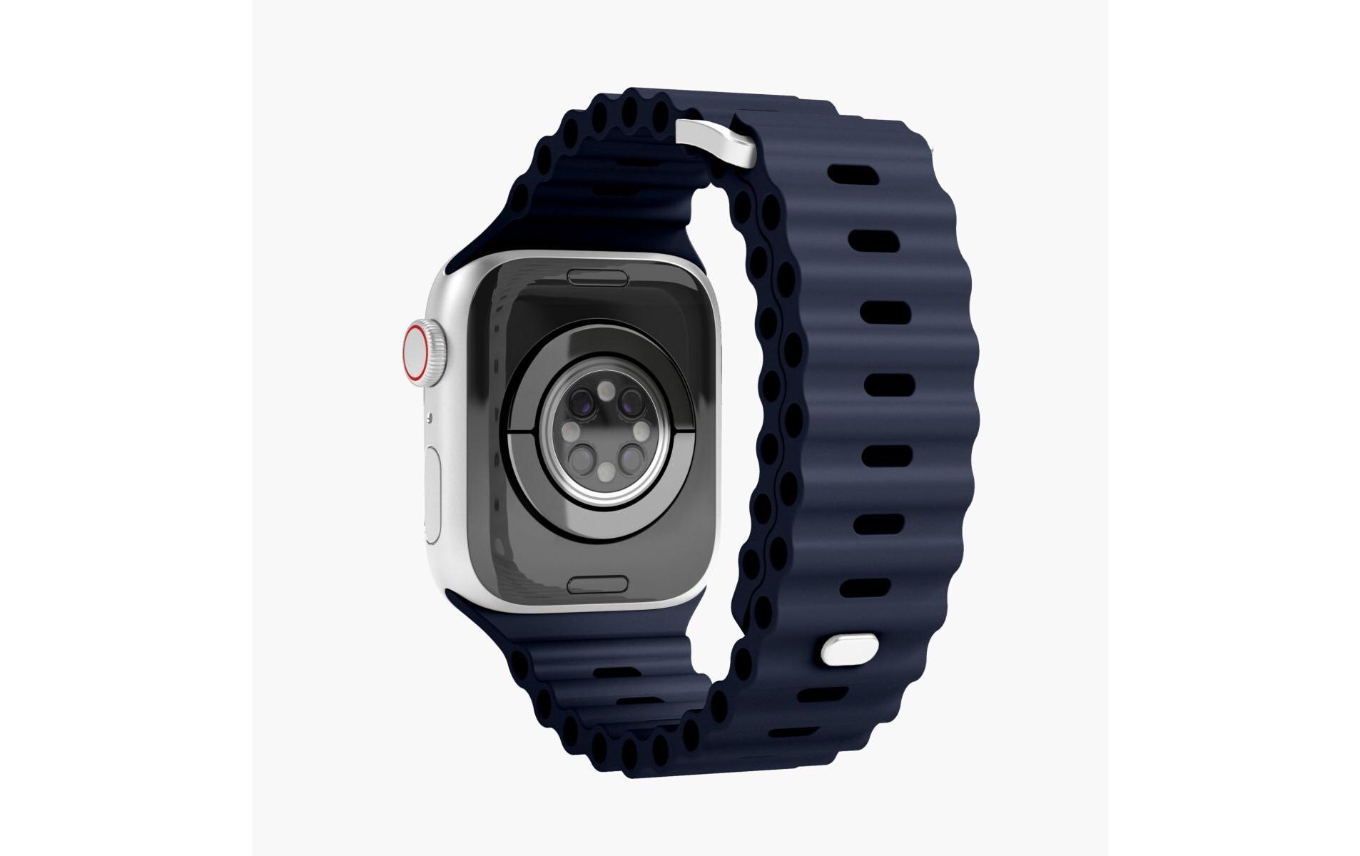 Wave Band Apple Watch 38/40/41 mm NavyArmband für Apple Watch 38/40/41 mm
