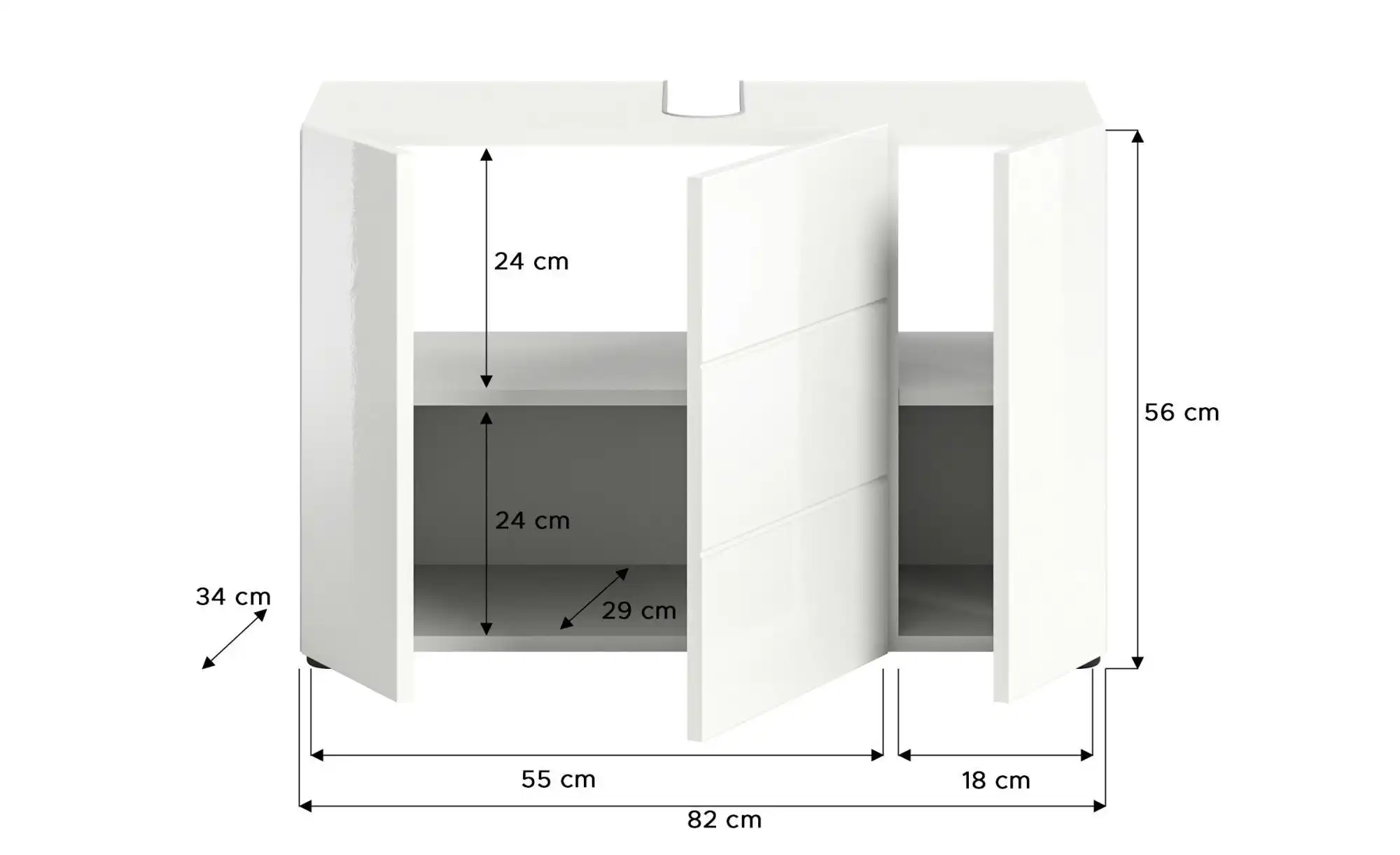 Waschbeckenunterschrank