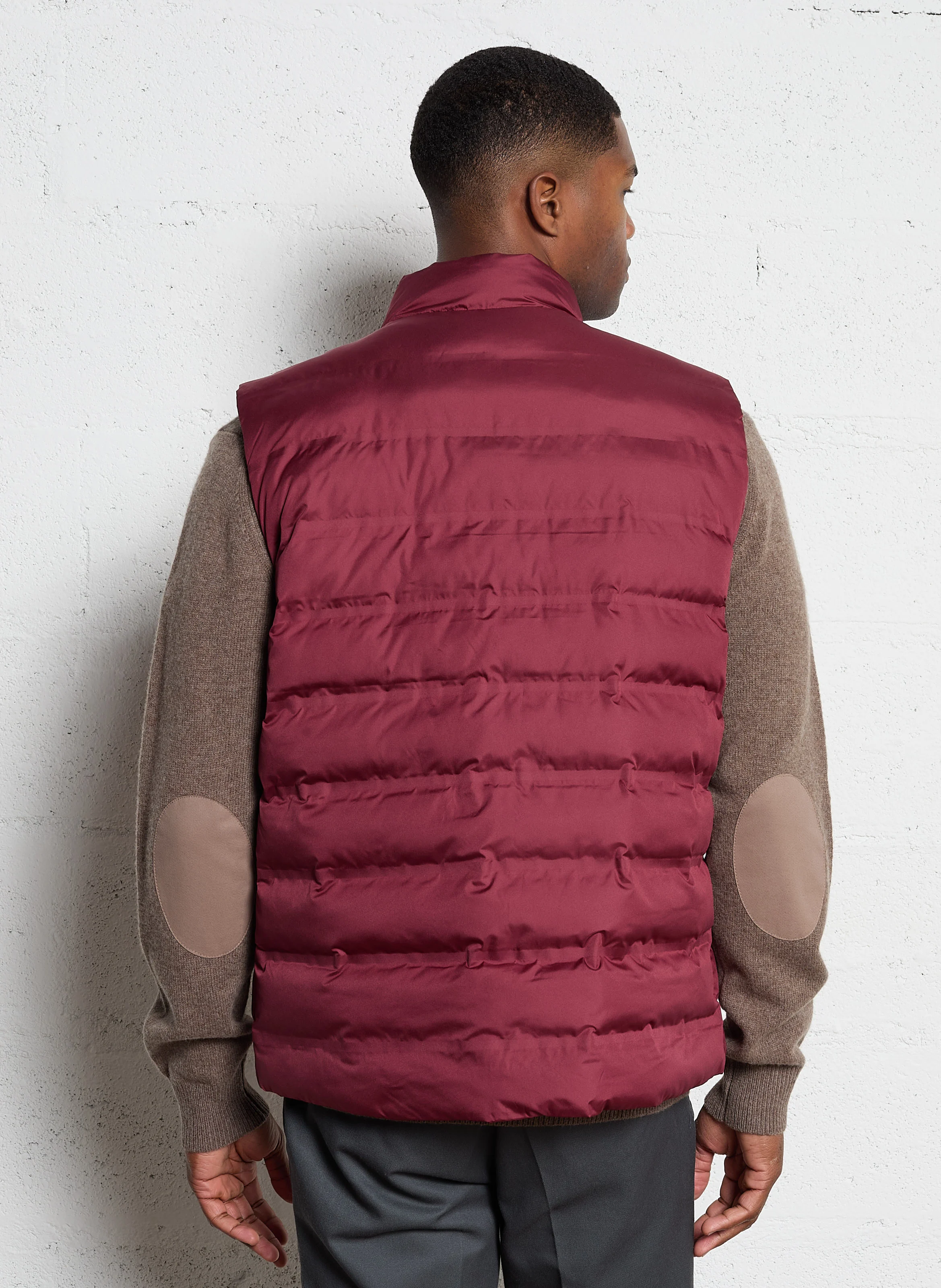 Doudoune droite| Rouge