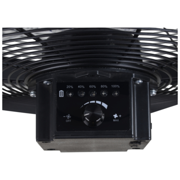 Handson draadloze ventilator Athene 40 cm zwart