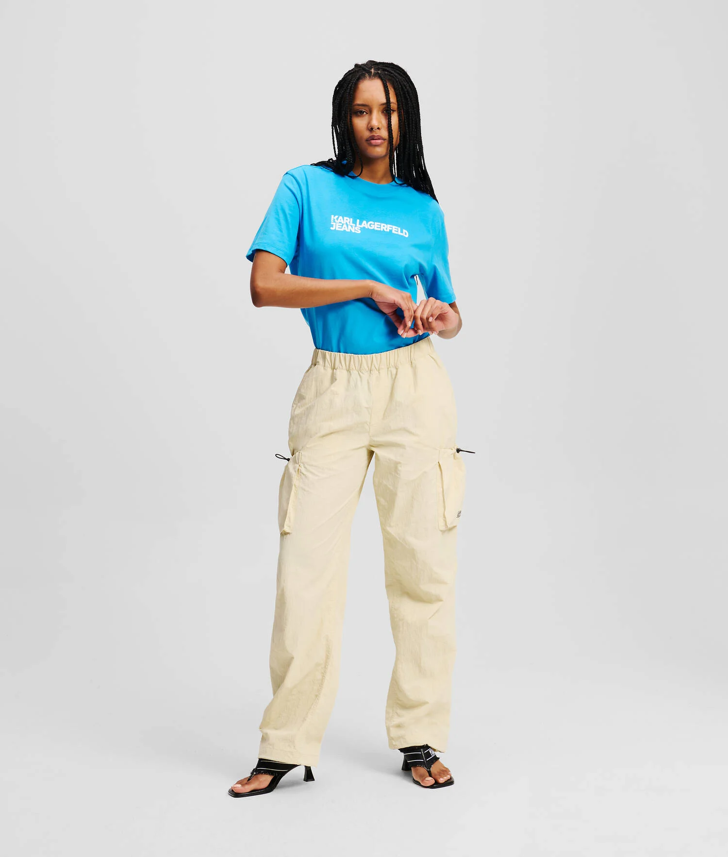 PANTALON CARGO - Frêne de bois