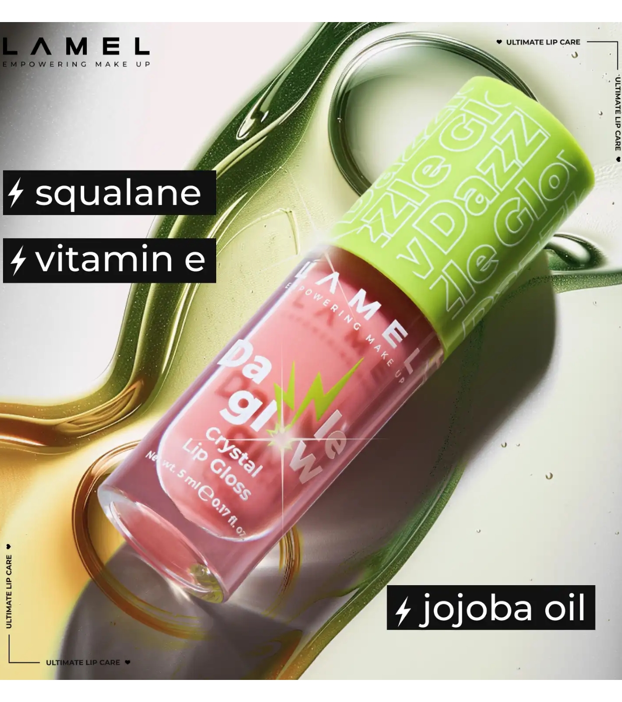 Lamel - Brilho labial Dazzle Glow - 404: You Can