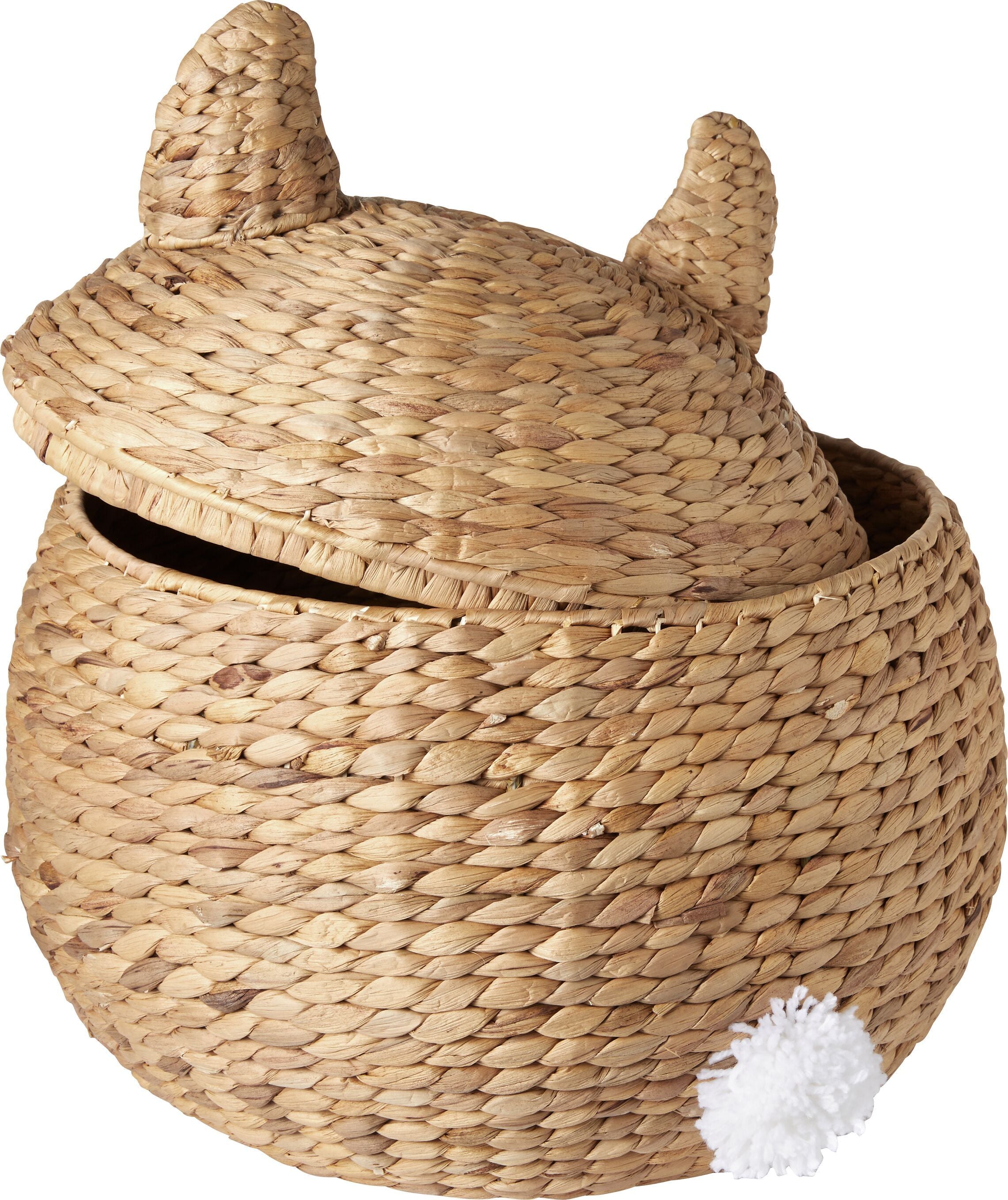 SILVI Korb - Beige / H: 40.0 cm