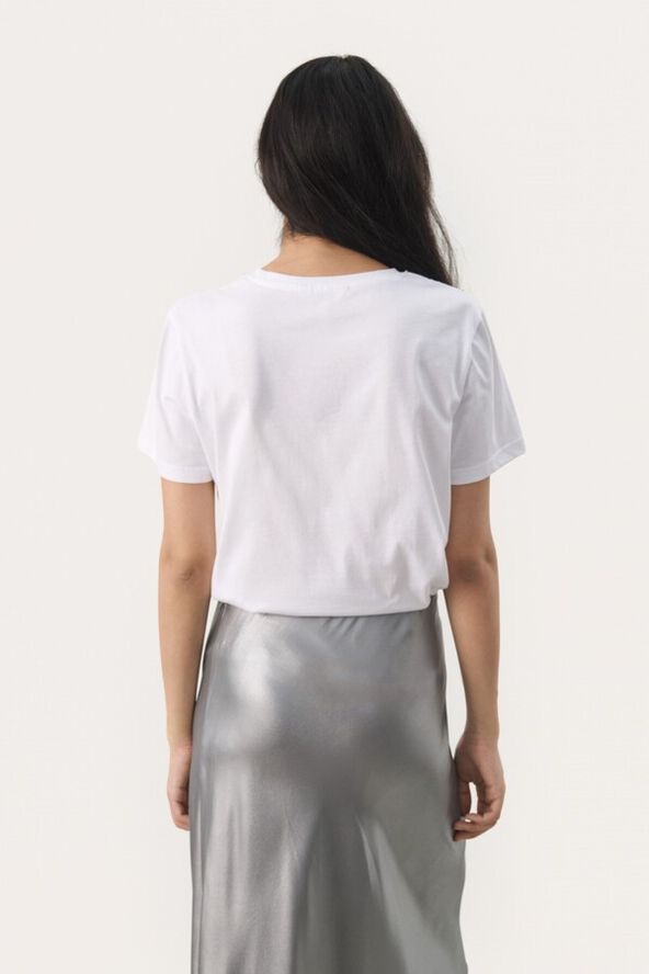 Part Two MaggiPW TS White - delicate embroidery