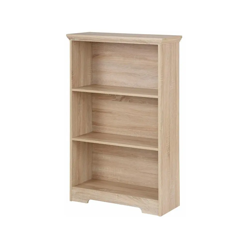 Nanna - Boekenkast met 3 planken in eiken effect