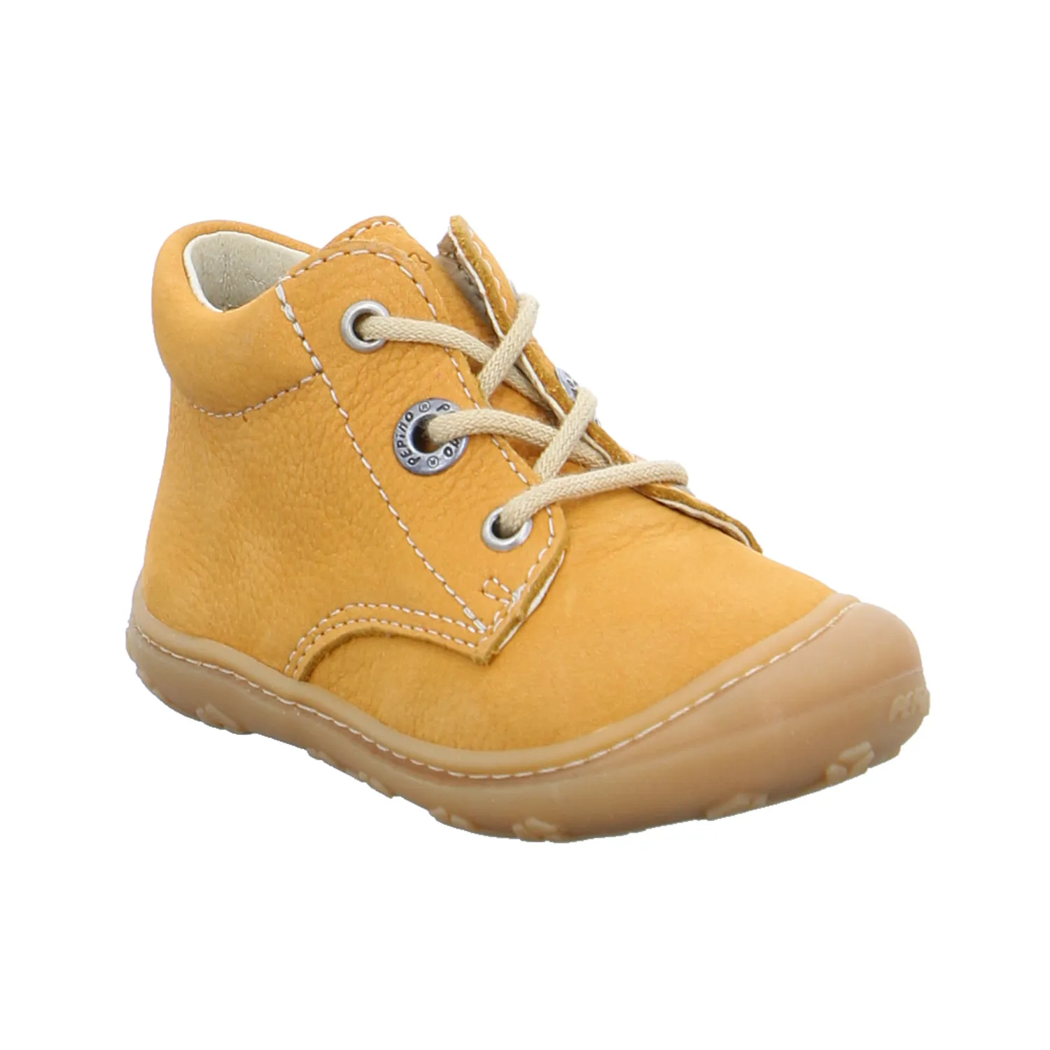PEPINO Lauflernschuh Orange Leder  Bottine