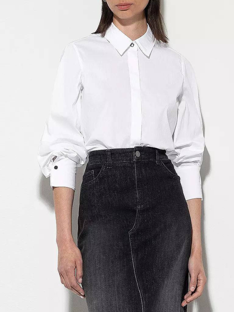 LUISA CERANO Hemdbluse  weiss